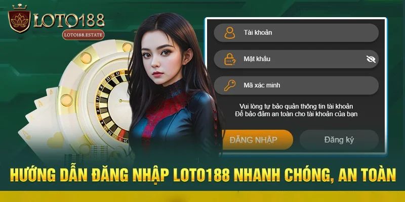 Quy trình đăng nhập Loto188 dễ dàng